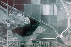 Aerial View of the Sepulveda Basin, 1953